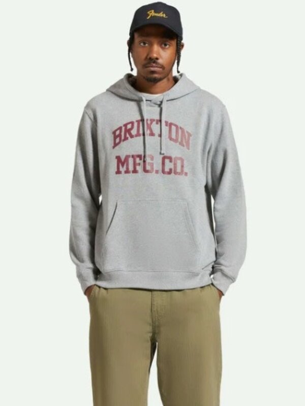 Brixton Ouaté homme varisty broken in heather grey