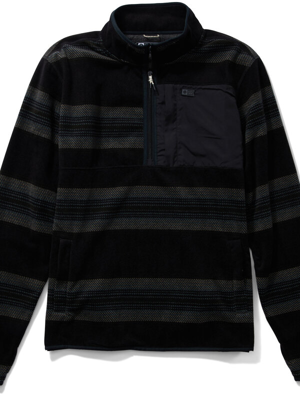 salty crew Polar homme swellter polar hal zip coal