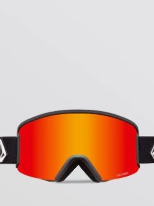 volcom Lunette snowboard garden 2 matte black +BL yellow red chrome