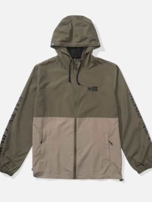 salty crew Impermeable homme surface windbreaker olive