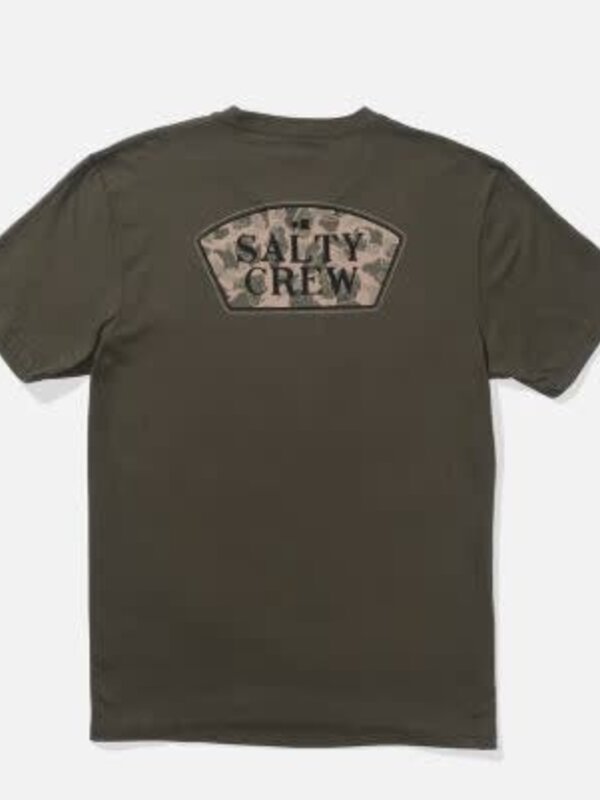salty crew T-shirt homme filler up dusty olive