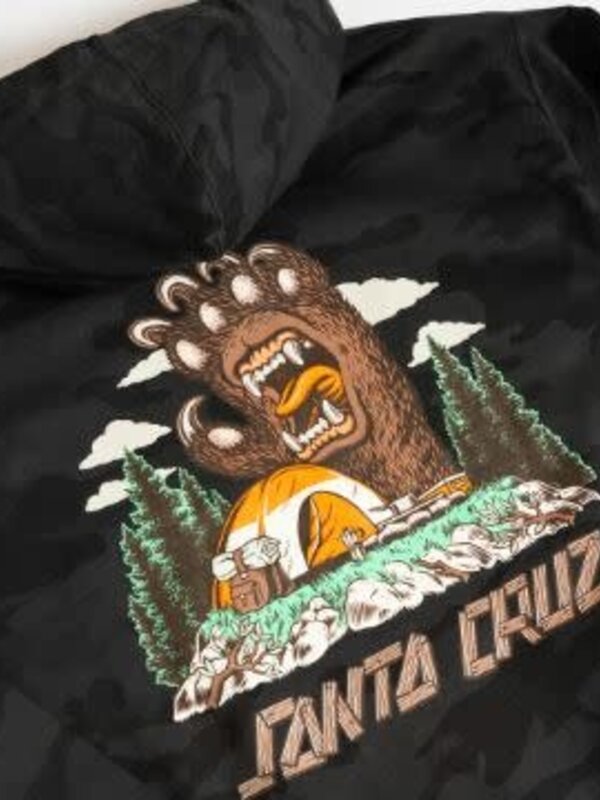 Santa Cruz Ouaté homme sreaming grizzly black camo
