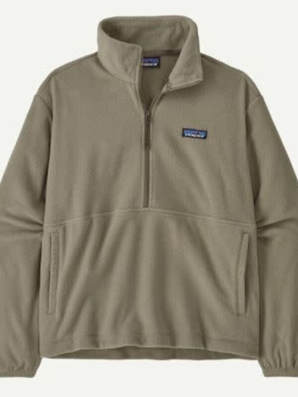 Patagonia Polar femme micro d 1/2 zip fleece river rock green