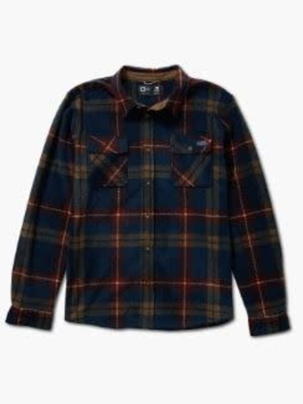 salty crew Chemise garçon swellter polar navy