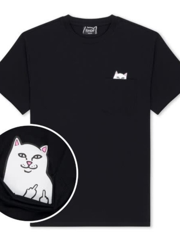 Ripndip T-shirt homme ripndip pocket lord nermal black