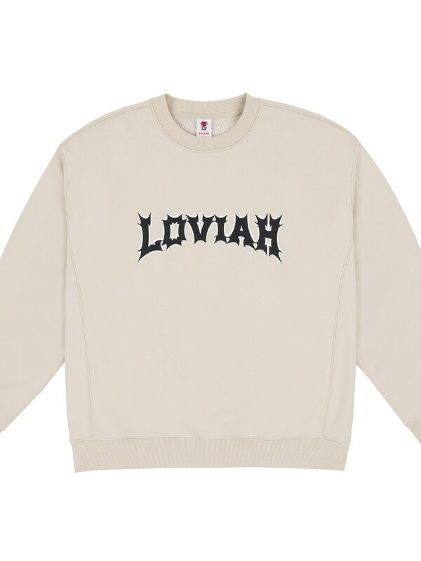 Loviah Ouaté homme crewneck  spiky sand