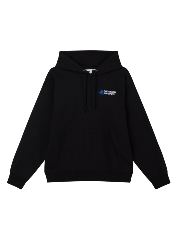 Obey Ouaté homme obey industries hood black