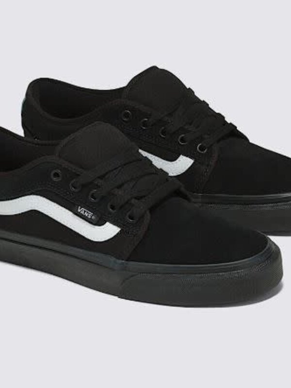vans Soulier homme chukka low sidestripe black/black/white
