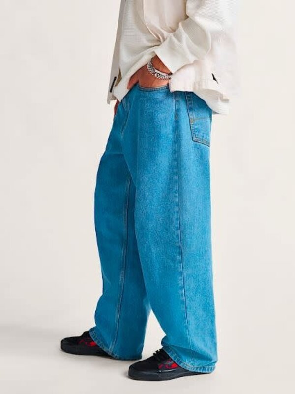 vans Jeans homme check-5 baggy denim stonewash/blue