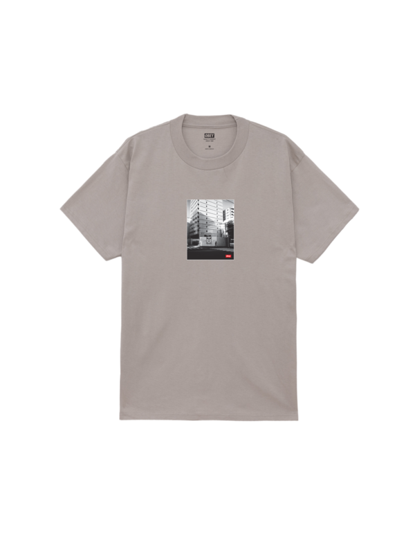 Obey T-shirt homme obey osaka photo silver grey