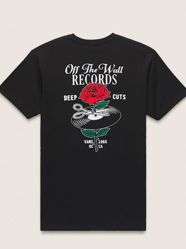 vans T-shirt homme deep cut black