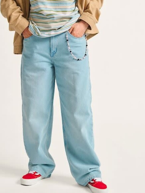 vans Jeans femme sirelle 5 pocket puddle light stonewash blue