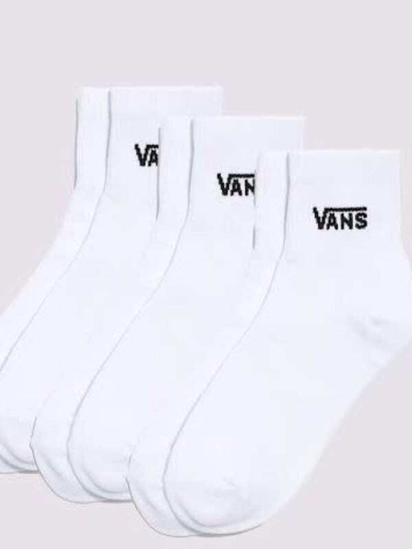 vans Bas junior classic half crew white