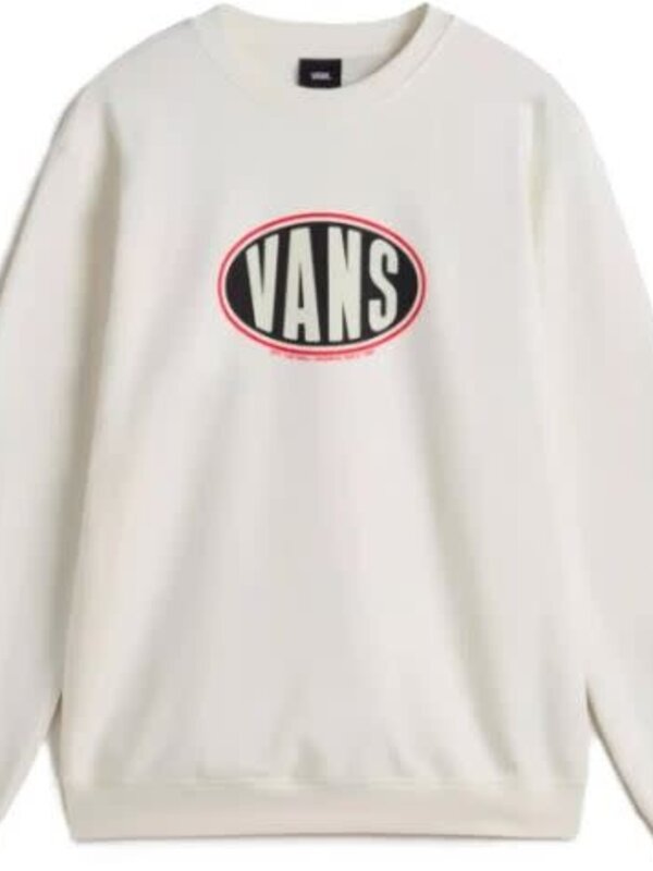 vans Ouaté homme spray on loose crew marshmallow