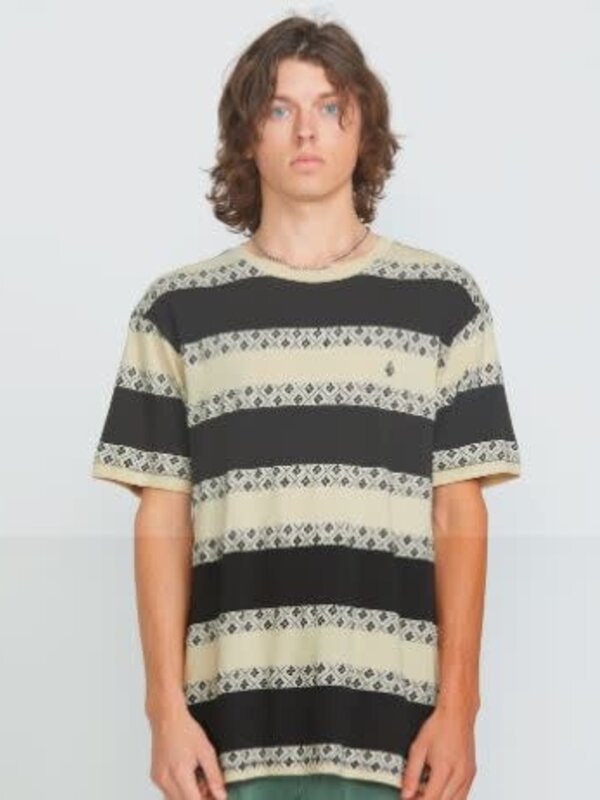 volcom T-shirt homme  iron stone crew stealth