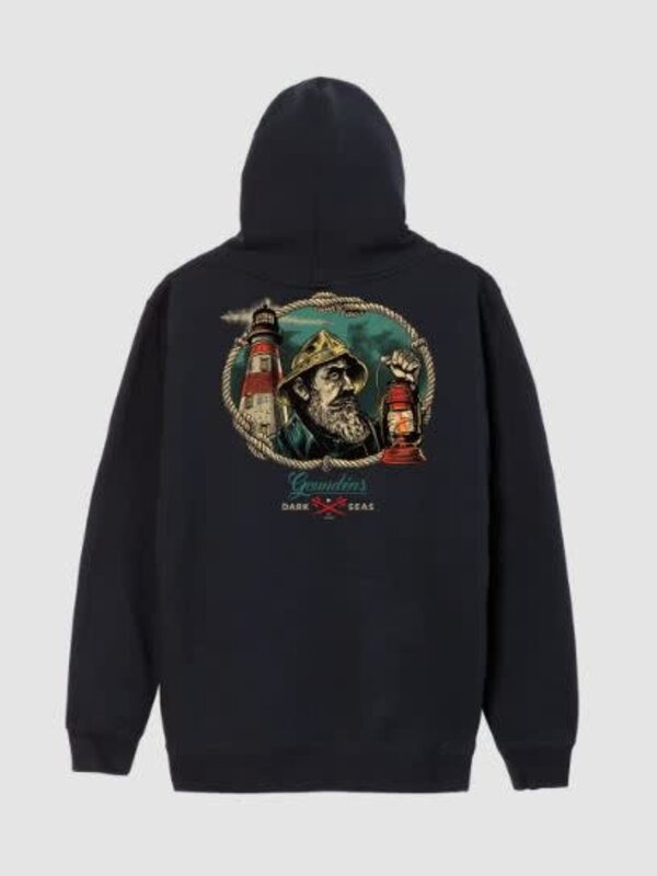 Dark seas Ouaté homme watchman pullover fleece navy