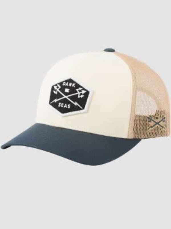Dark seas Casquette homme progress snapback white