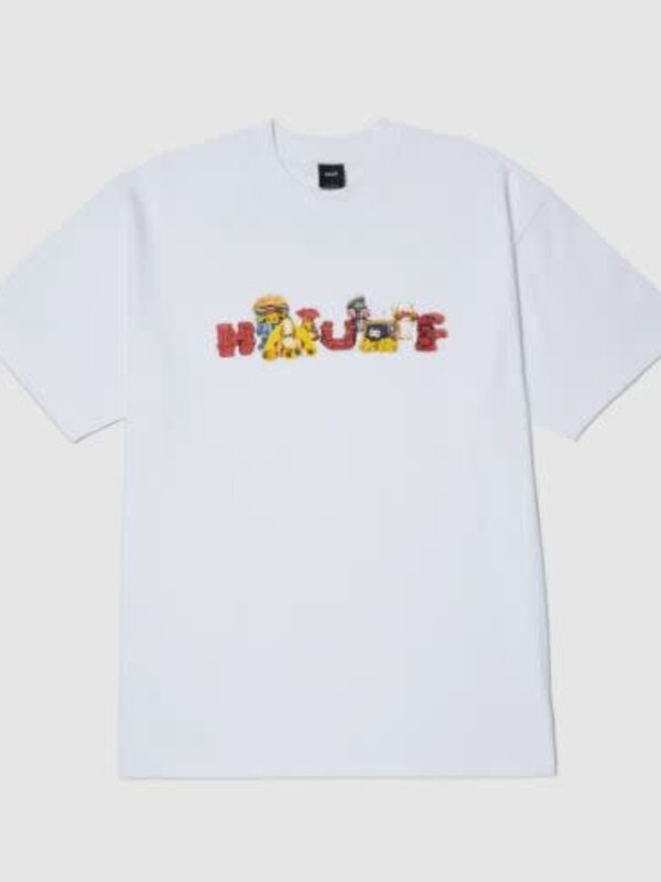 huf T-shirt homme havecooth white