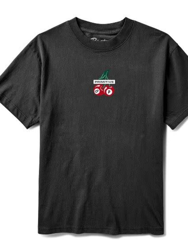 primitive T-shirt homme good luck  heavyweight  black
