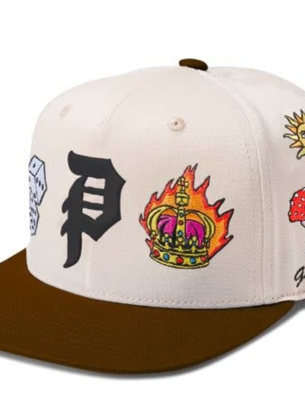 primitive Casquette homme signs snapback cream