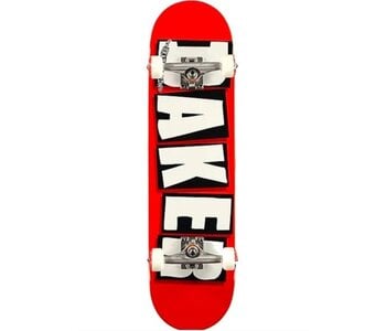 Skateboard complete brand logo white