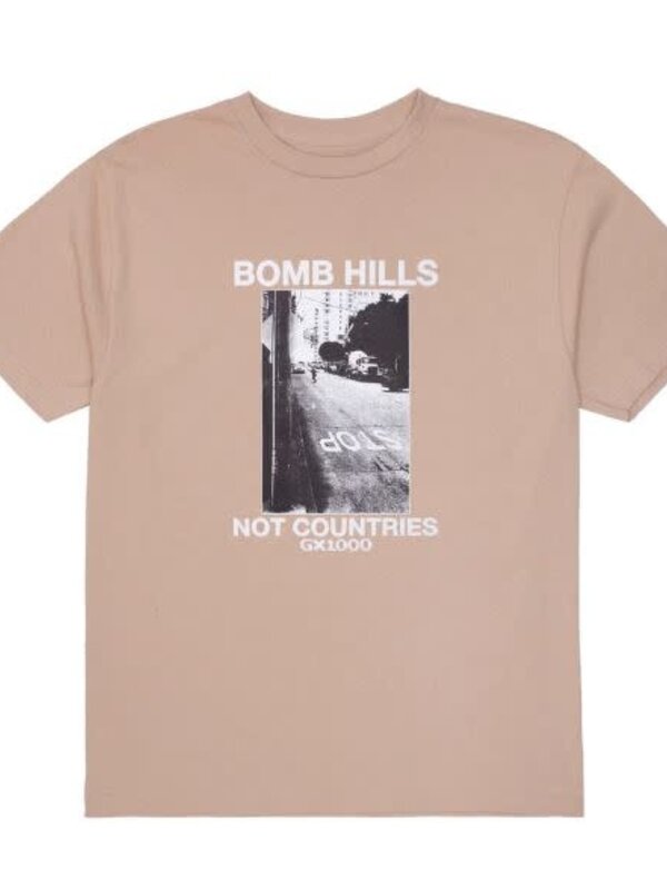 GX1000 T-shirt homme  bomb hills not countries