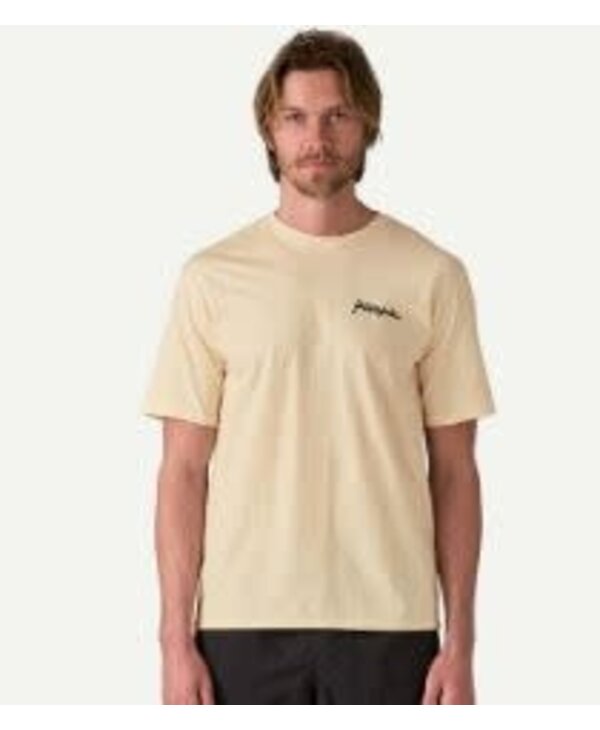 T-shirt homme aquatic action organic little fish:undyed natural