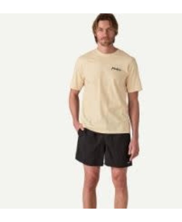 T-shirt homme aquatic action organic little fish:undyed natural