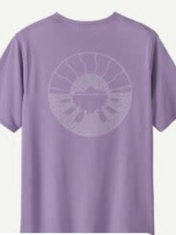 Patagonia T-shirt homme capilene cool daily graphic-waters forgotten island: concrete purple x-dte
