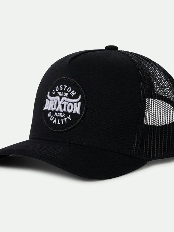 Brixton Casquette homme gibson crest netplus trucker black/black