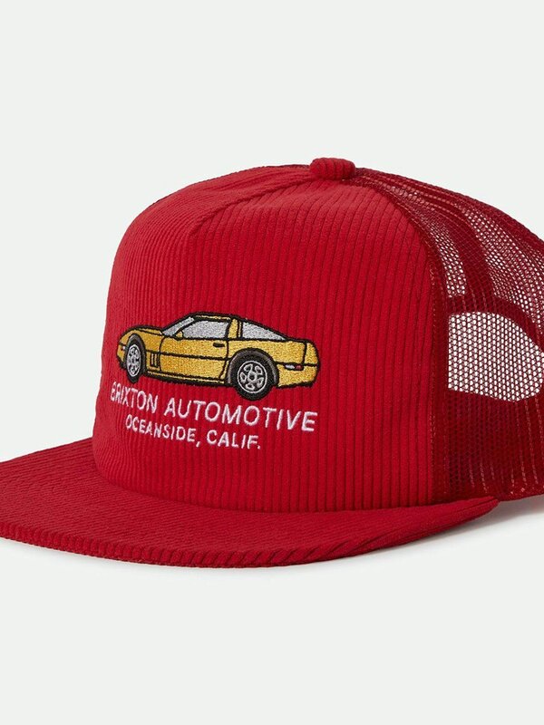 Brixton Casquette homme ralph netplus trucker red/red