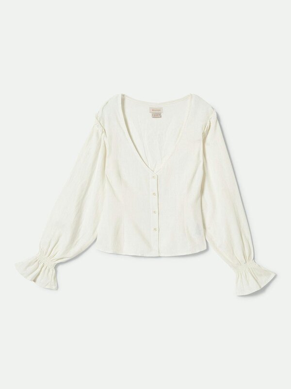 Brixton Chemise femme the meadow blouse off white