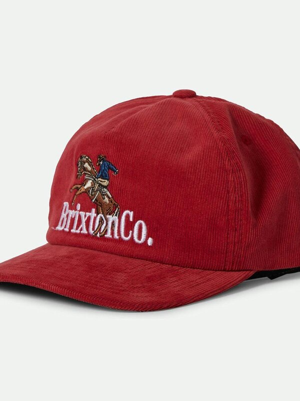Brixton Casquette homme inwood MP snapback red
