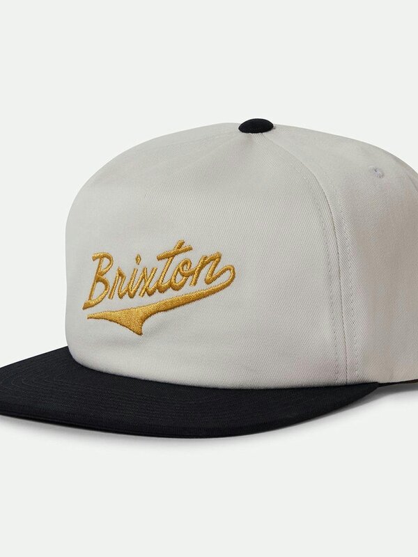 Brixton Casquette homme the league MP  snapback black/ off white