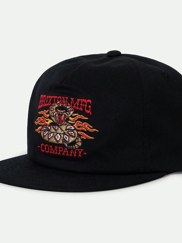 Brixton Casquette homme hardee HP snapback black