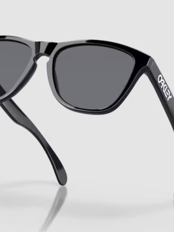 Oakley Lunette soleil frogskins polished black w/ grey