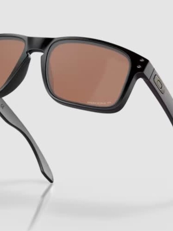 Oakley Lunette soleil holdrook matte black w/ prizm tungsten polarized