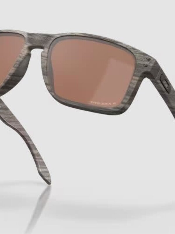 Oakley Lunette soleil holbrook woodgrain w/ prizm tungsten polarized