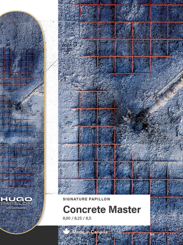 ulc Skateboard papillon concrete master