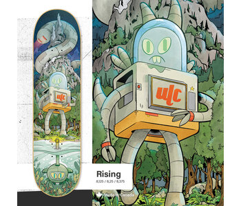 Skateboard rising