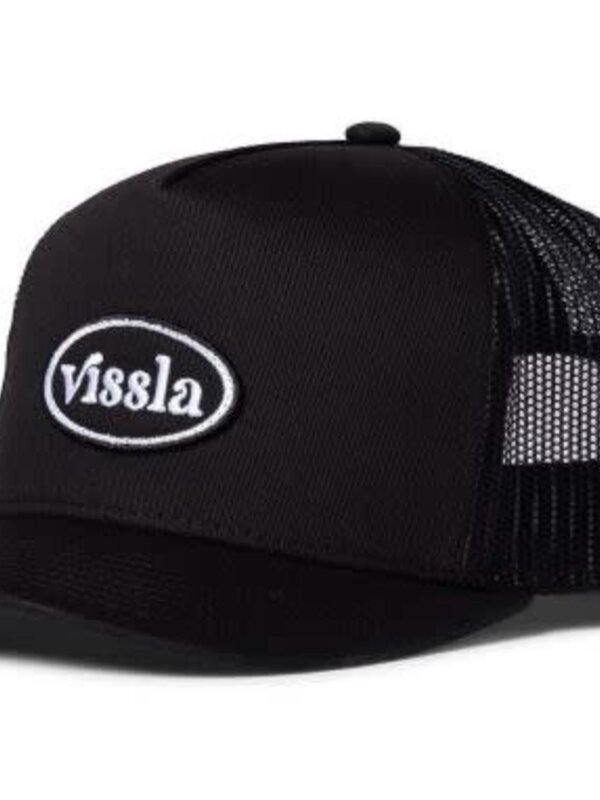 Vissla Casquette homme solid sets trucker black