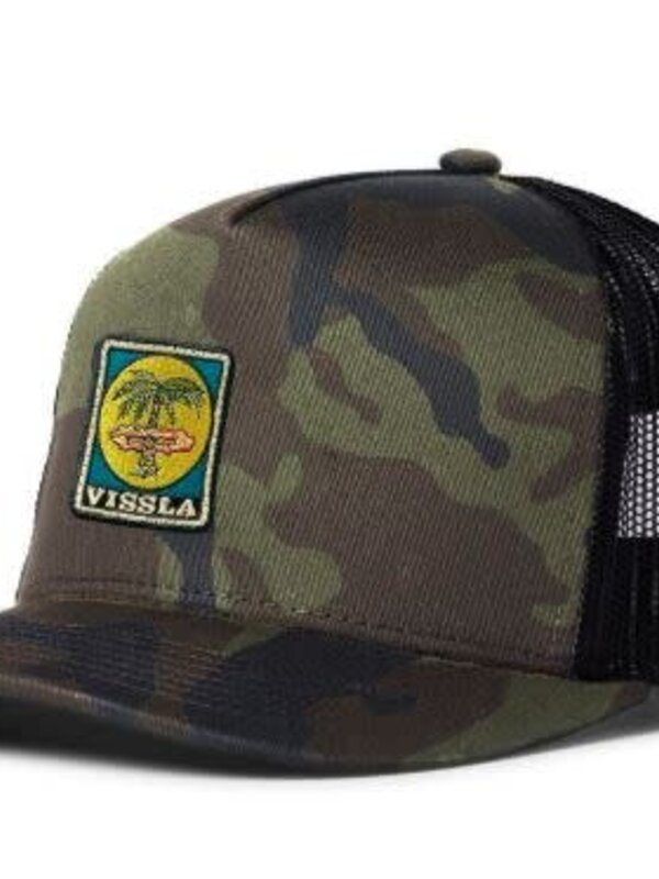 Vissla Casquette homme solid sets trucker camo