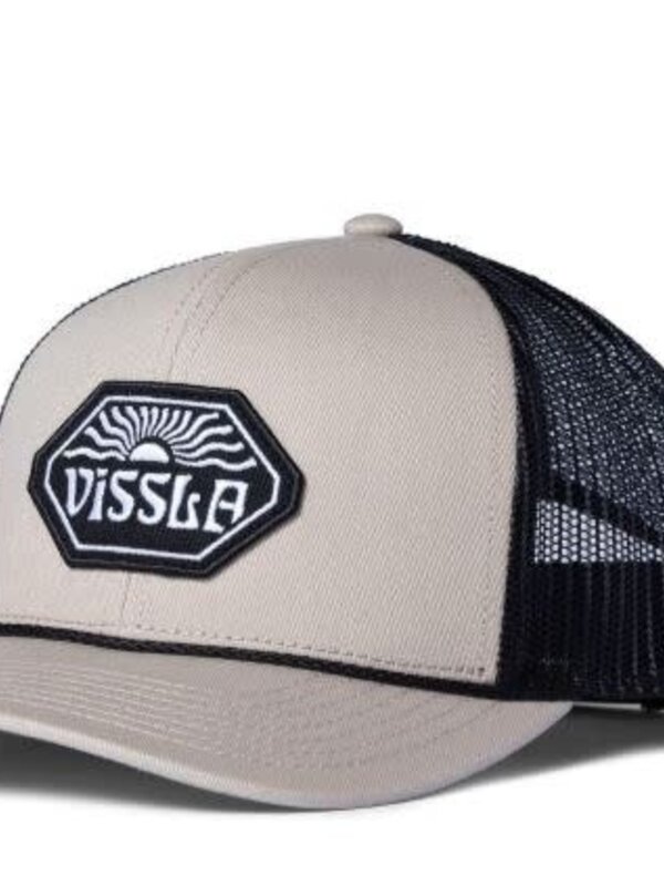 Vissla Casquette homme west winds eco trucker light grey