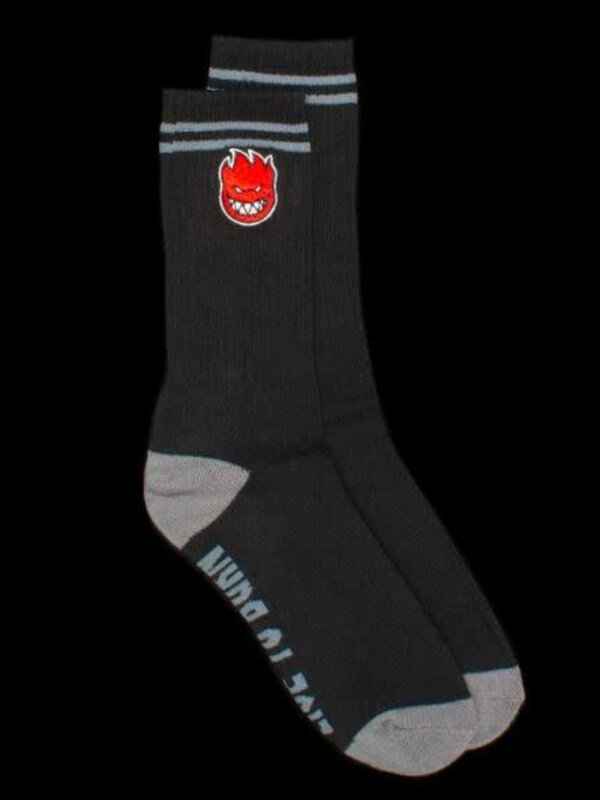 spitfire Bas homme bighead fill embroidery black/charcoal/red