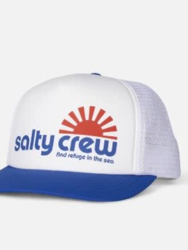 salty crew Casquette femme fun in the sun trucker off white/bold blue