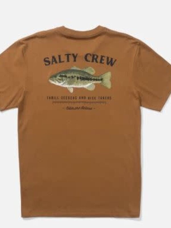 salty crew T-shirt  homme bigmouth caramel