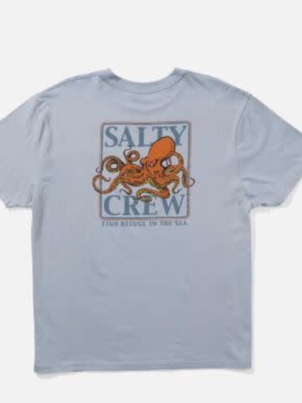 salty crew T-shirt homme ink slinger classic blue fog