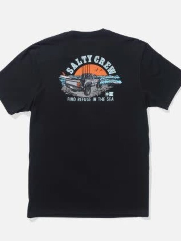 salty crew T-shirt homme lifted black