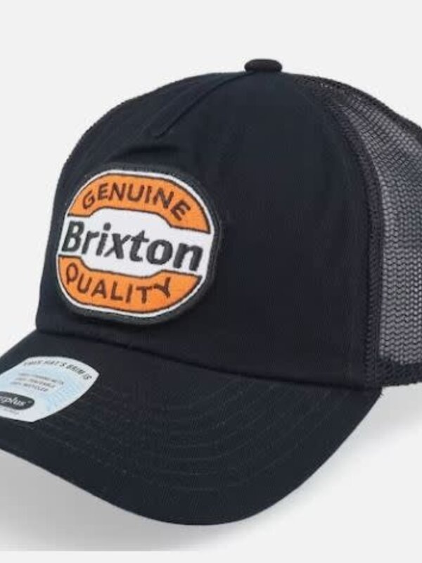Brixton Casquette homme keaton mp trucker black/black