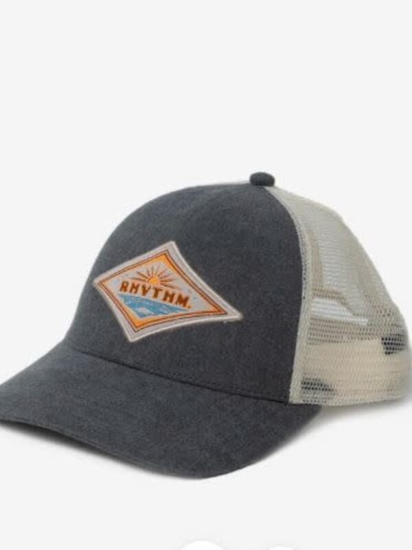 rhythm Casquette homme frame trucker charcoal
